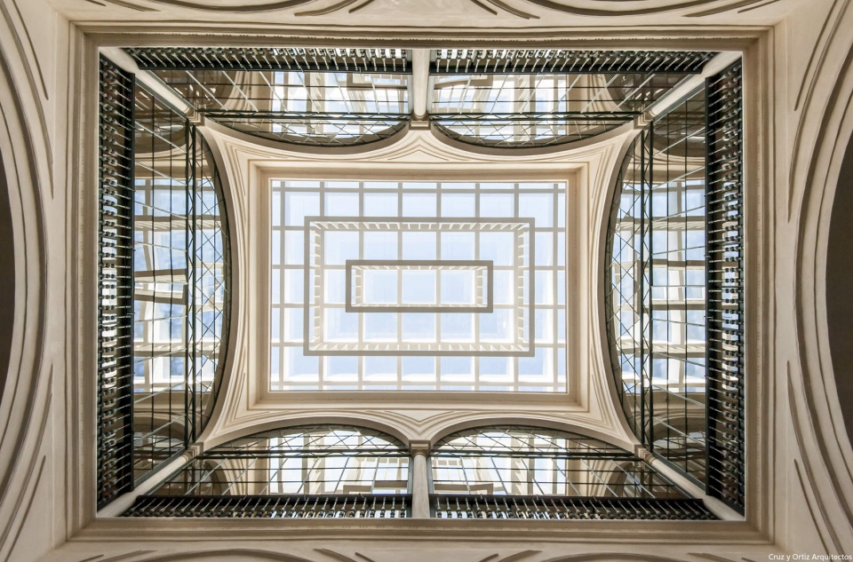 hotel mercer at mansion castelar by cruz y ortiz architects