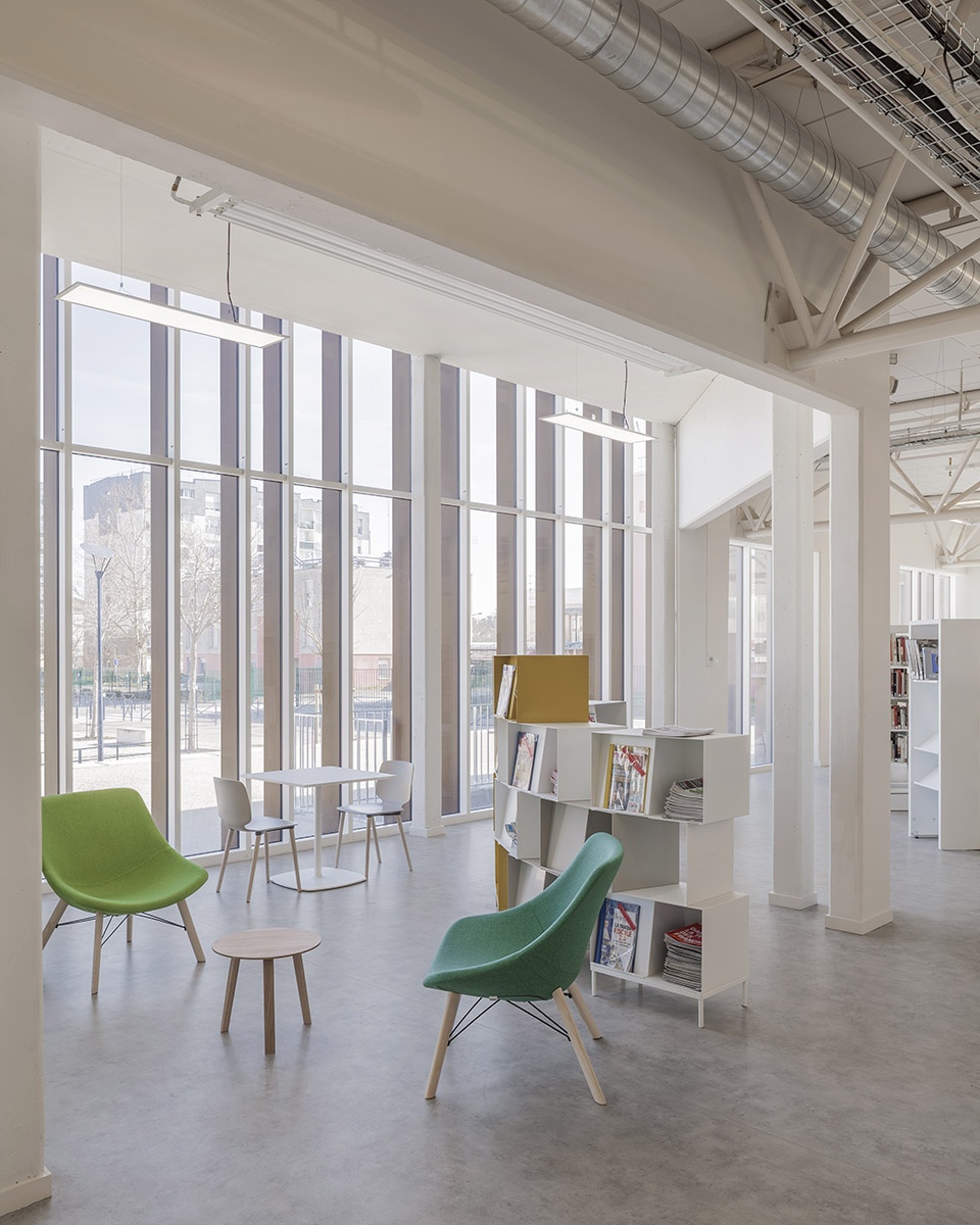 albert schweitzer community centre by mao architectes