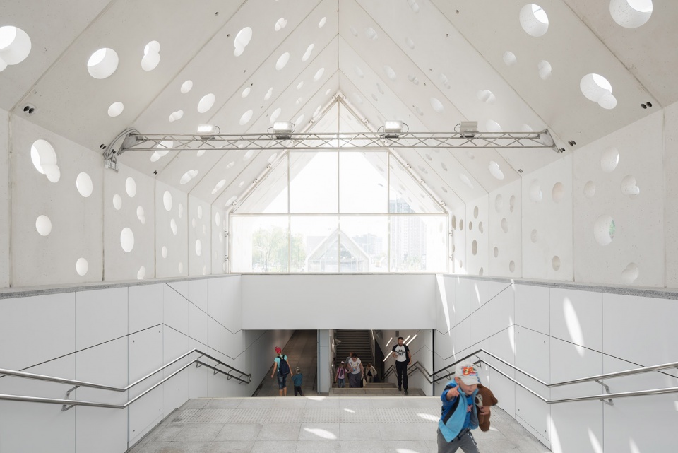solntsevo metro station by nefa architects