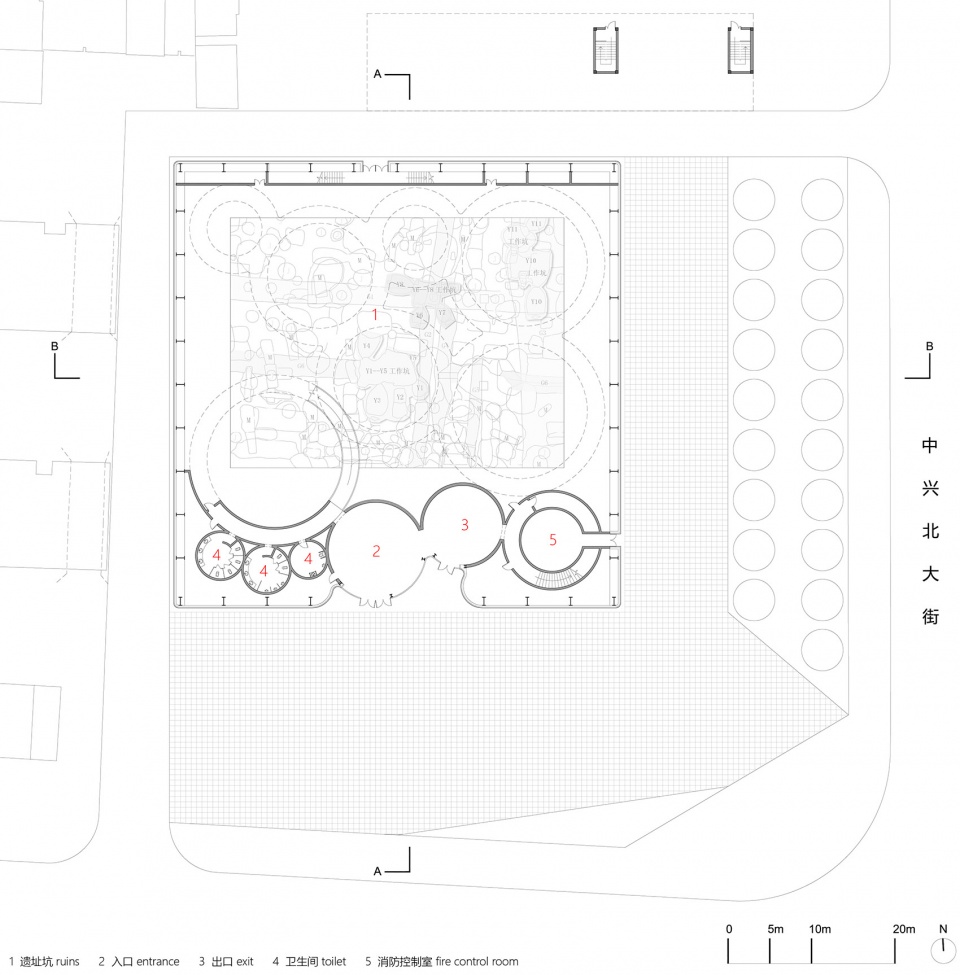 museum of xing kiln ruins in hebei china by yca