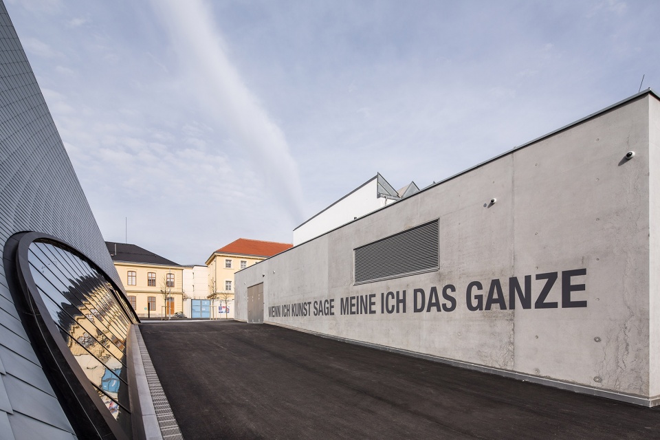 the state gallery of lower austria in krems by marte marte architects