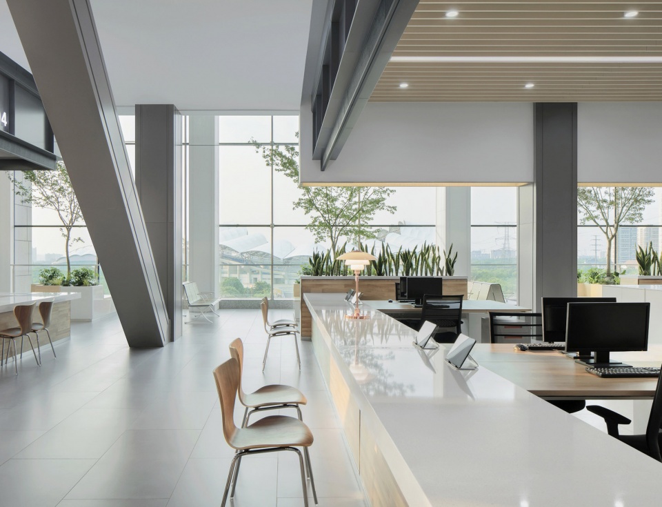 kunshan government affairs service centre china by sdtd