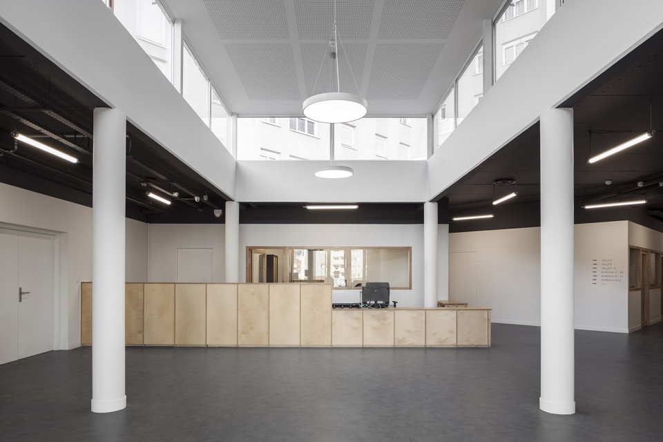 albert schweitzer community centre by mao architectes