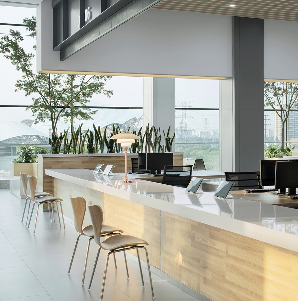kunshan government affairs service centre china by sdtd