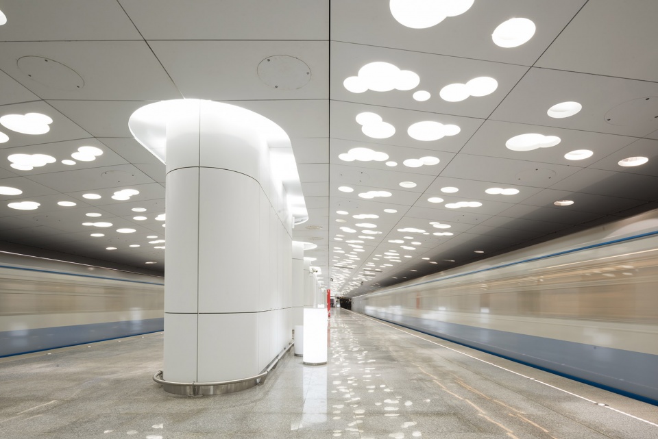 solntsevo metro station by nefa architects