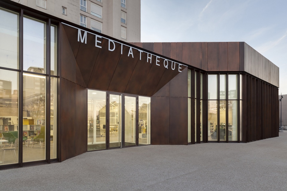 albert schweitzer community centre by mao architectes