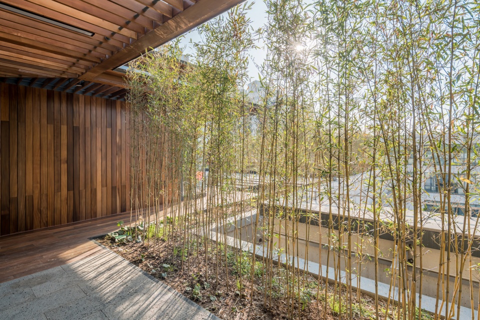 three rooms in a roof garden china by atelier z