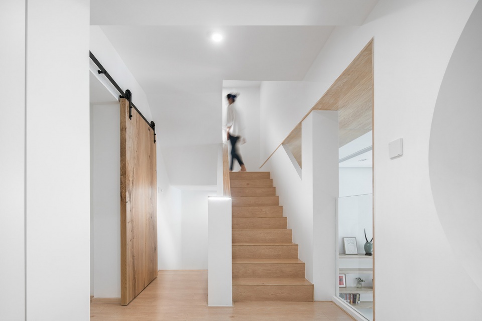 geometrical space for a two kid family china by atelier dy