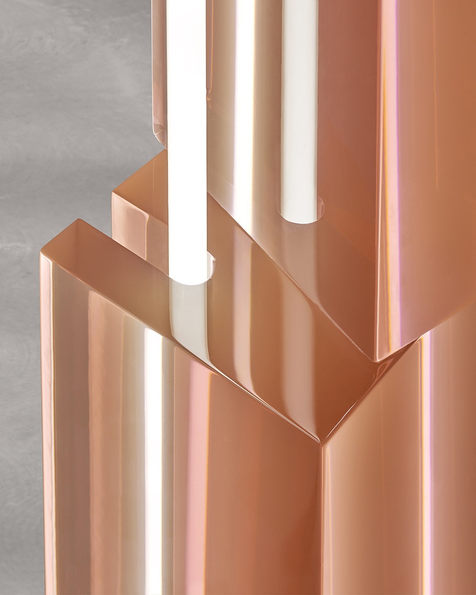 totem lights by studio sabine marcelis