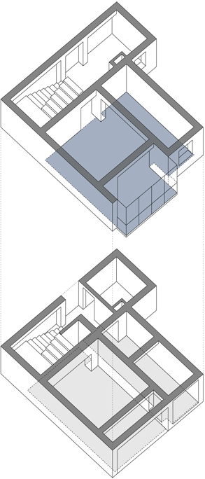 geometrical space for a two kid family china by atelier dy