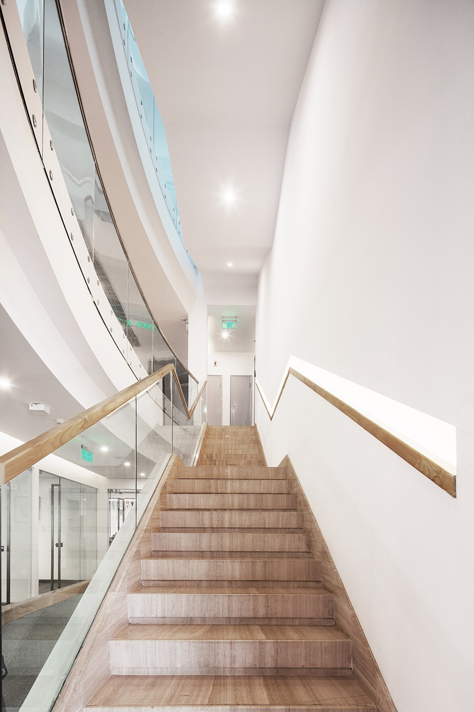 sunlight into the glass renovation of the administrative office building of huijia international school in beijing china by why co