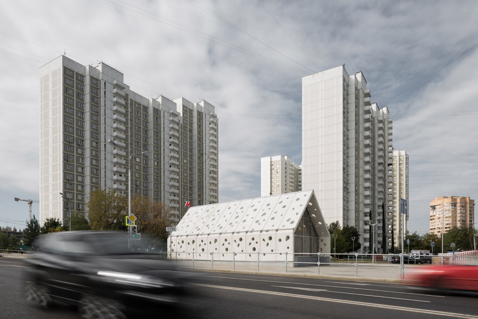 solntsevo metro station by nefa architects
