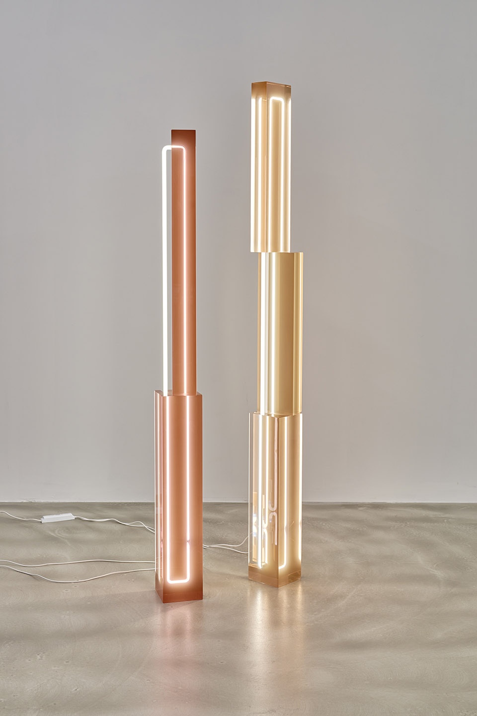 totem lights by studio sabine marcelis