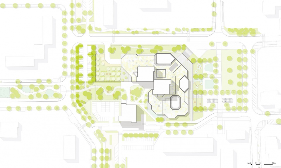 albert schweitzer community centre by mao architectes