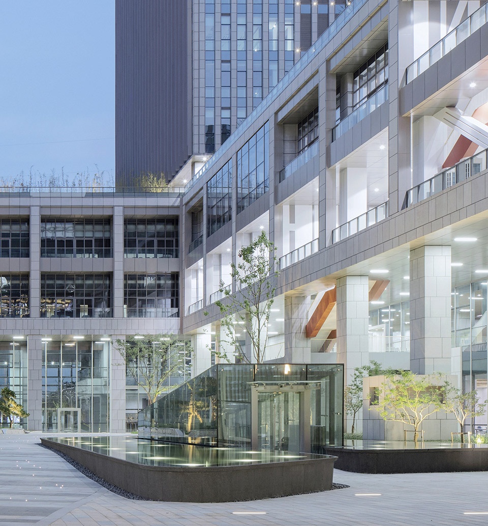 kunshan government affairs service centre china by sdtd