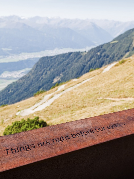 path of perspectives panorama trail on innsbrucks nordkette range snohetta