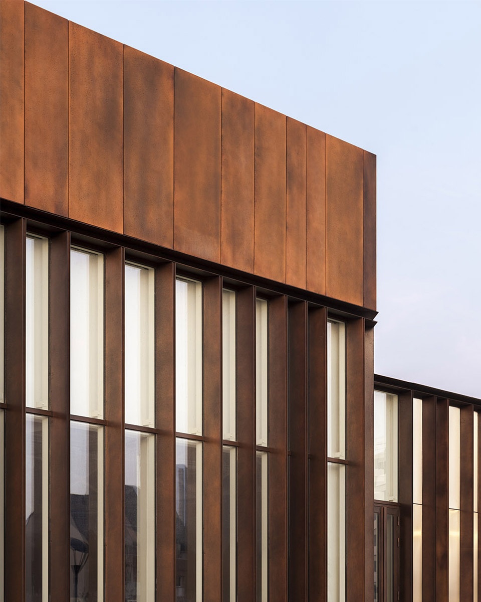 albert schweitzer community centre by mao architectes