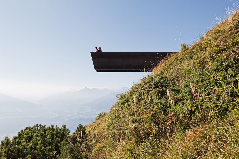 path of perspectives panorama trail on innsbrucks nordkette range snohetta