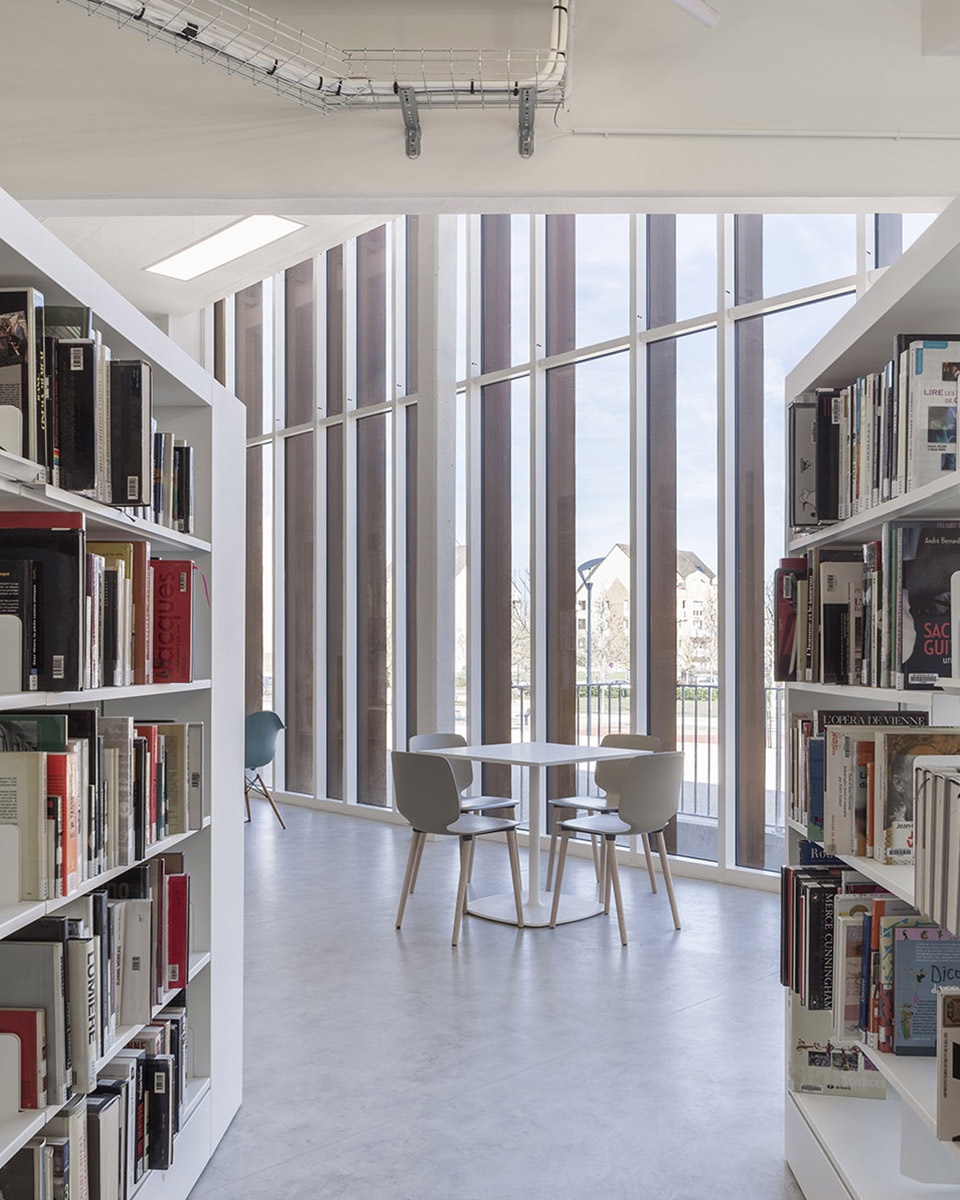 albert schweitzer community centre by mao architectes
