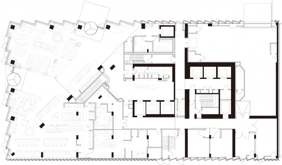 . Manhattan Loft Gardens Ground Floor Plan 拷贝