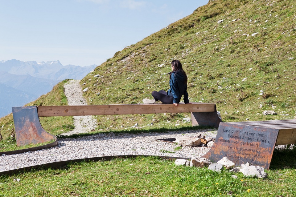 path of perspectives panorama trail on innsbrucks nordkette range snohetta