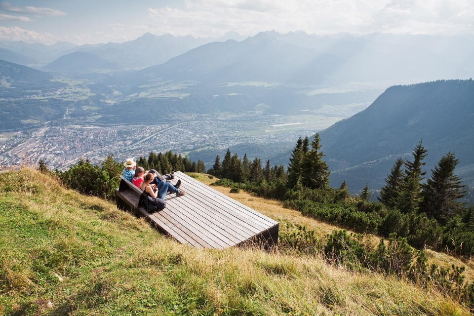 path of perspectives panorama trail on innsbrucks nordkette range snohetta
