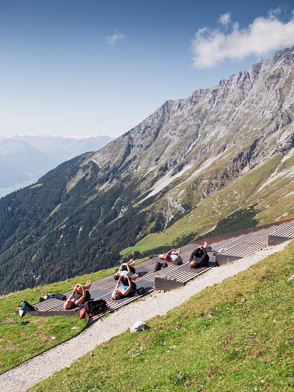 path of perspectives panorama trail on innsbrucks nordkette range snohetta