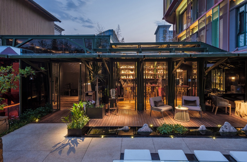 xishe hidden city in kunming china by searching design