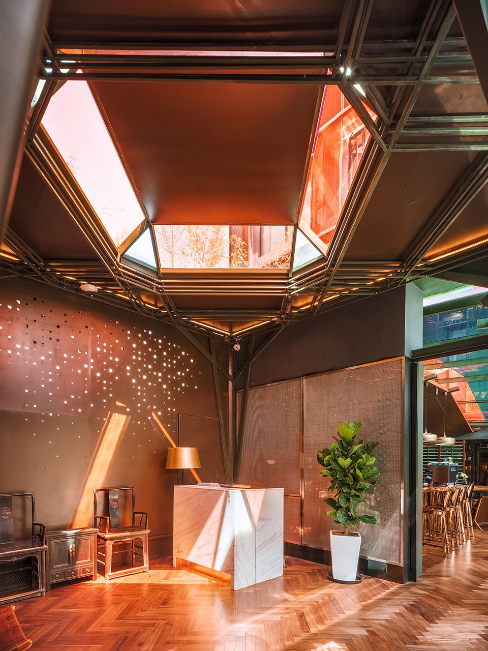 xishe hidden city in kunming china by searching design