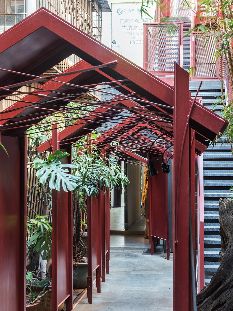 xishe hidden city in kunming china by searching design