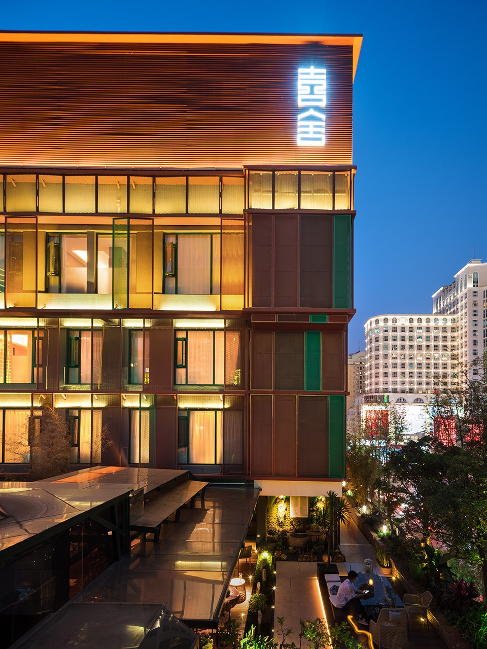 xishe hidden city in kunming china by searching design