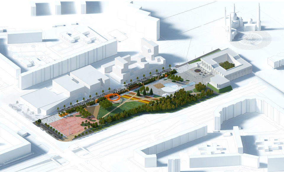 azatlyk central square of naberezhnye chelny by drom strelka kb