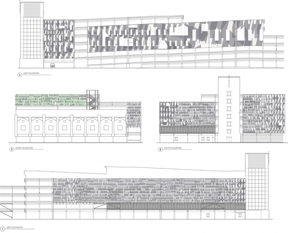 kendall square garage screens by french 2d