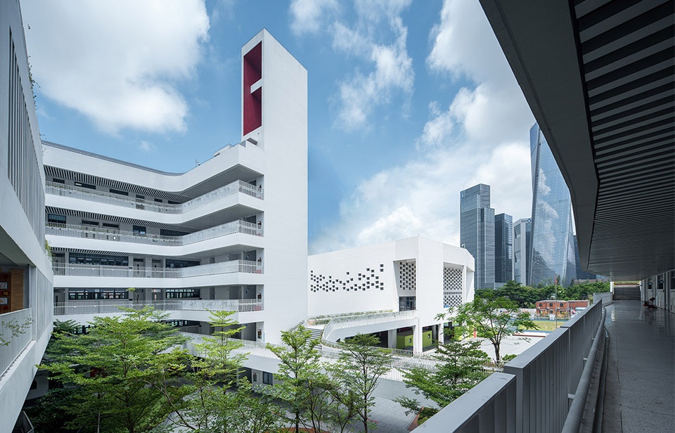 深圳前海三小（荔湾小学）/ 深圳大学建筑设计研究院·元本体工作室