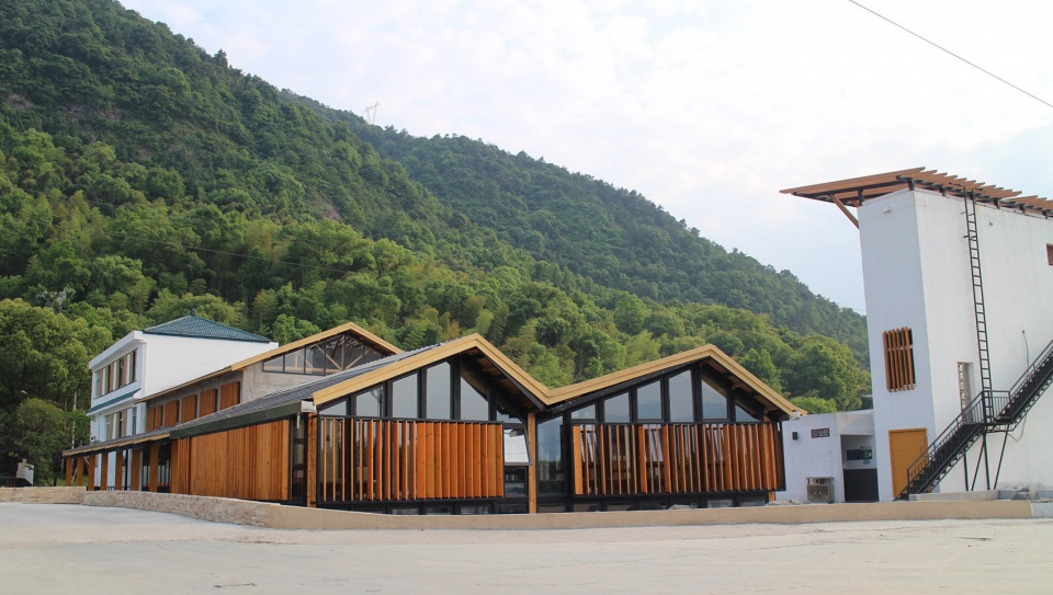chengjiang citrus expo park tourists service center in huangyan taizhou china by atelier j