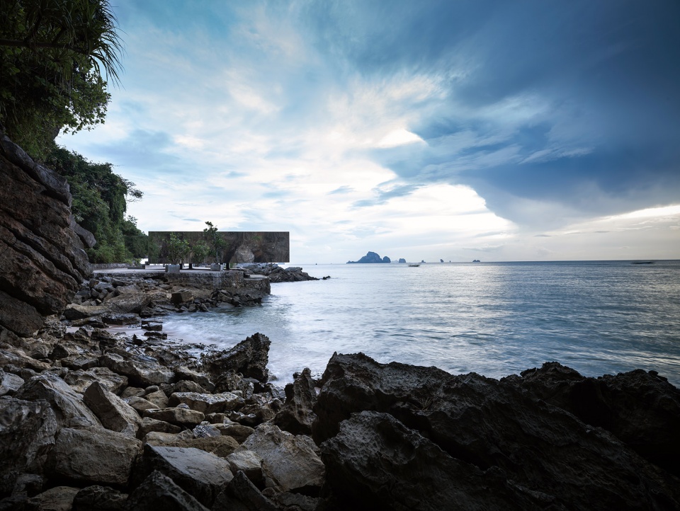 no sunrise no sunset pavilion by kamin lertchaiprasert walllasia