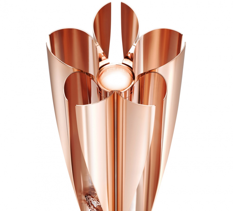tokyo 2020 olympic torch design by tokujin yoshioka 1