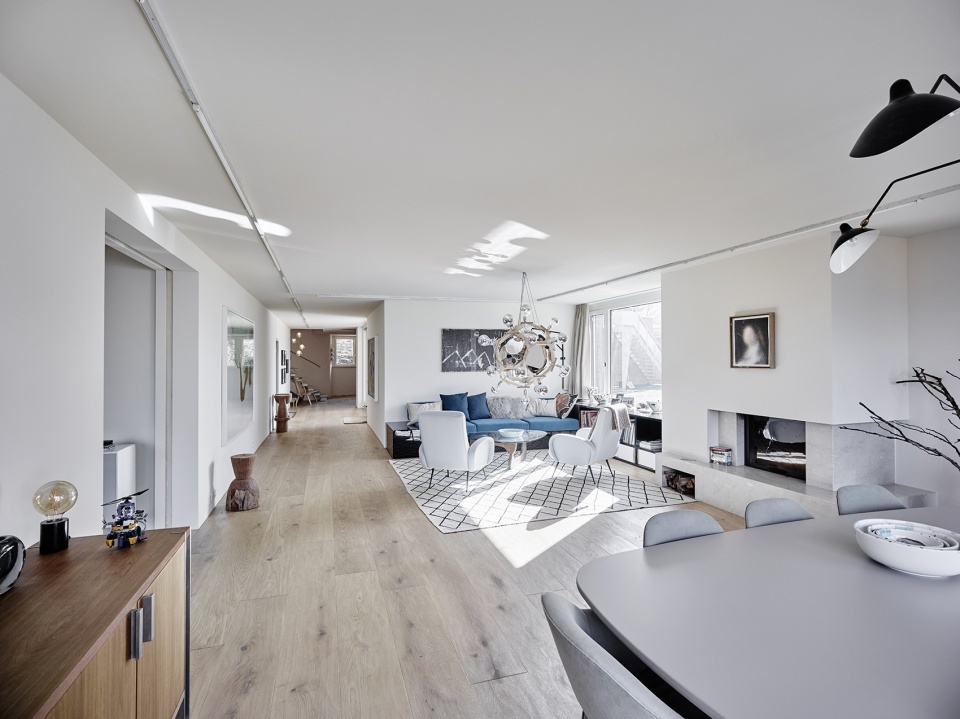 extension house grieder swarovski by afgh architects