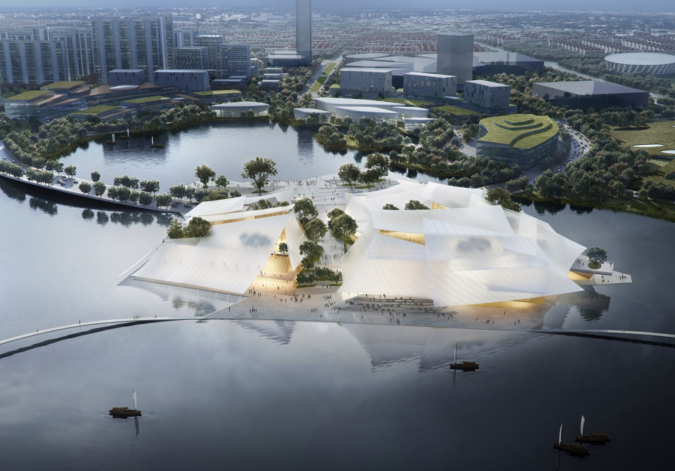 mads winning proposal for the yiwu grand theater to be realized