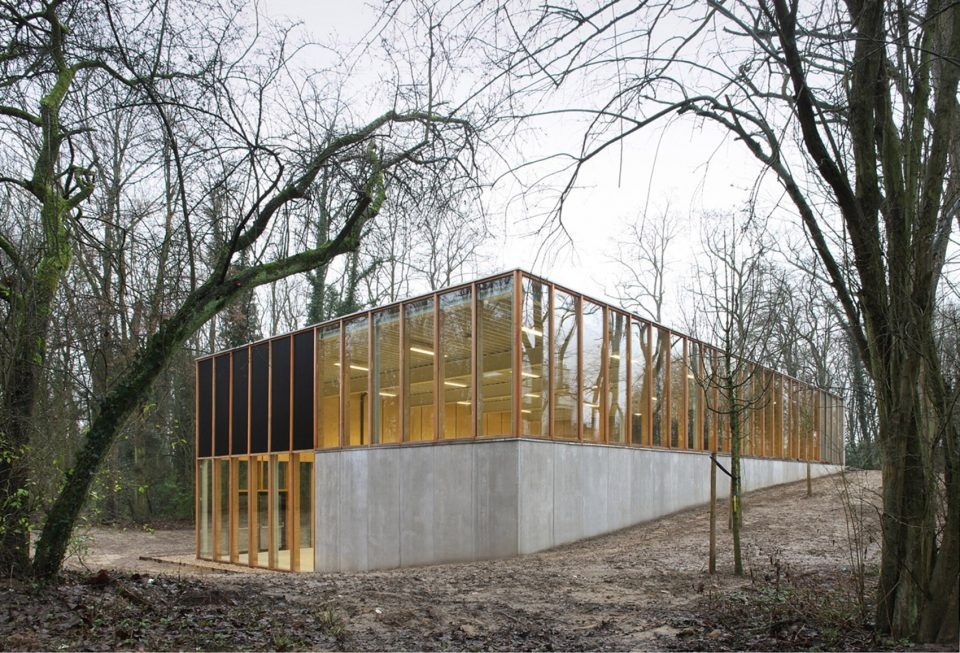 KAU GYMNASIUM Brussels Belgium by URA 960x653