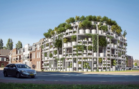 Green Villa办公住宅楼，荷兰 / MVRDV