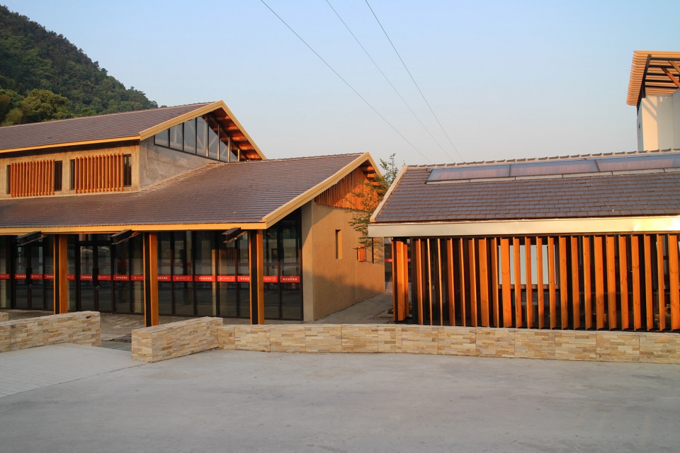 chengjiang citrus expo park tourists service center in huangyan taizhou china by atelier j