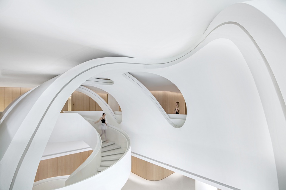 hele international art center china by pone architecture