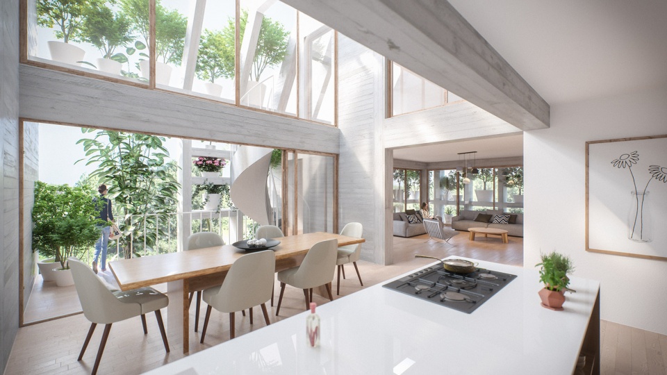 Green Villa by mvrd