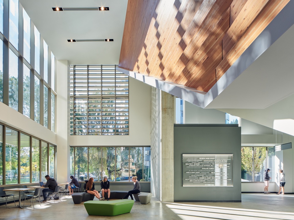 Portland State University Stott Center Renovation Viking Pavilion by wapw