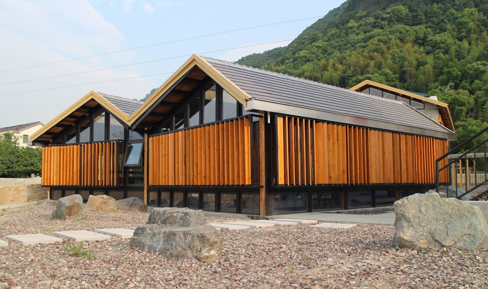 chengjiang citrus expo park tourists service center in huangyan taizhou china by atelier j