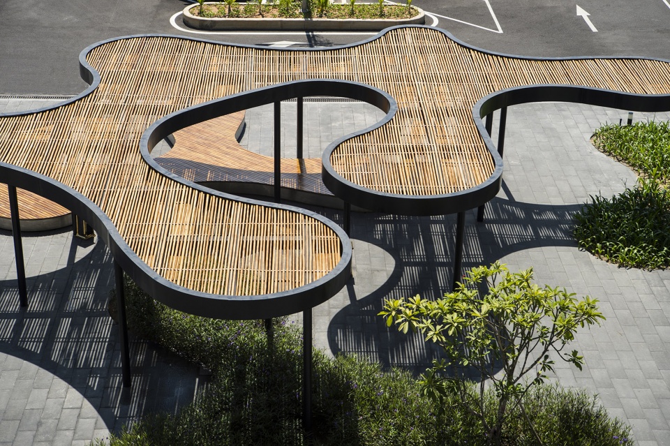 outdoor spaces of cam ranh international airport by lj asia