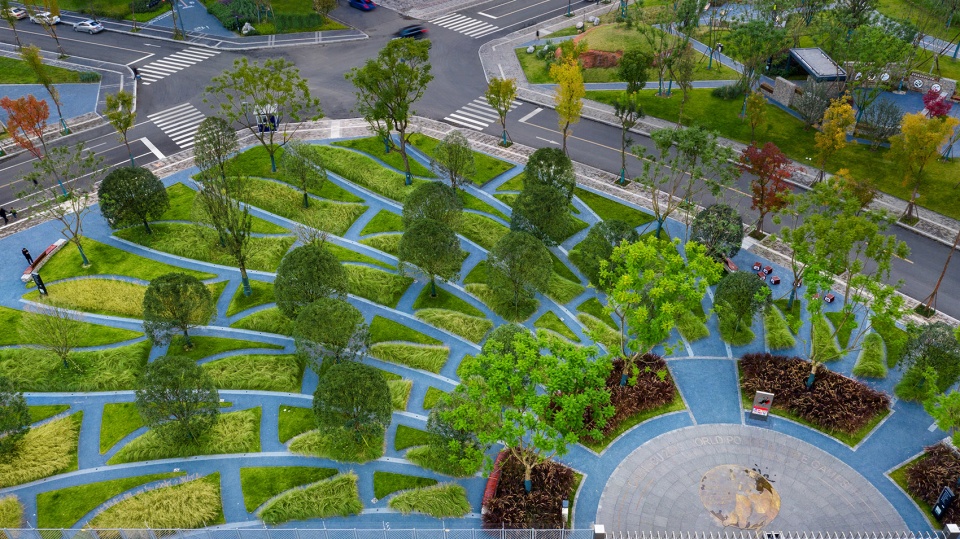 Tianfu Fire Culture Park by BSED Landscape