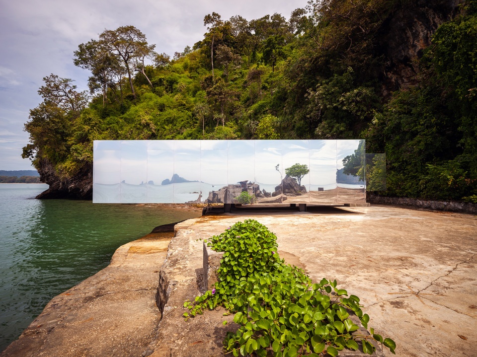 no sunrise no sunset pavilion by kamin lertchaiprasert walllasia