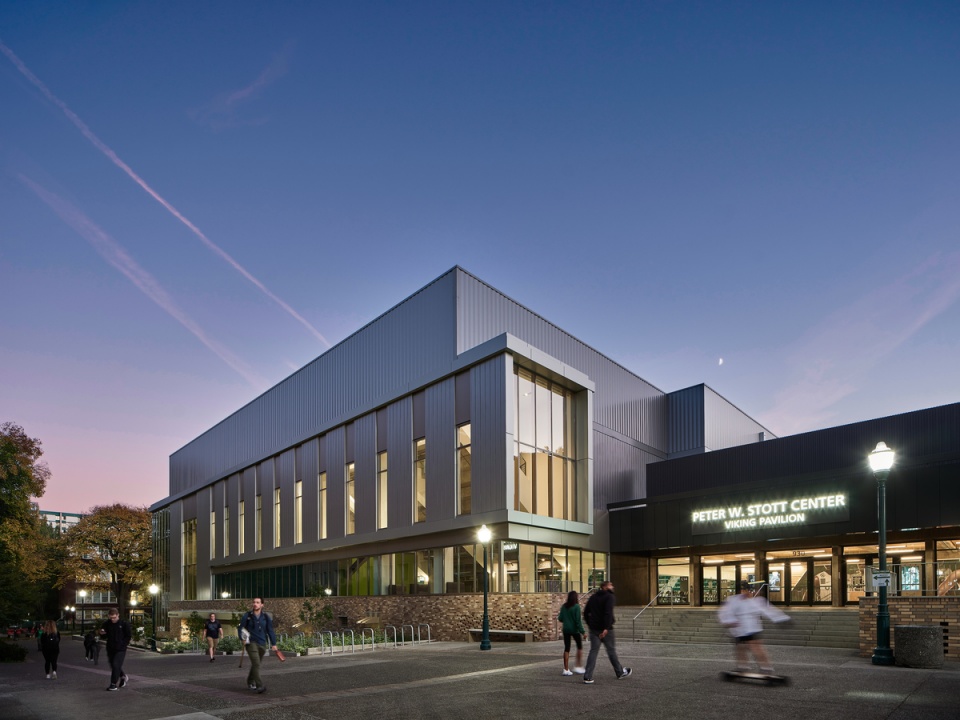Portland State University Stott Center Renovation Viking Pavilion by wapw